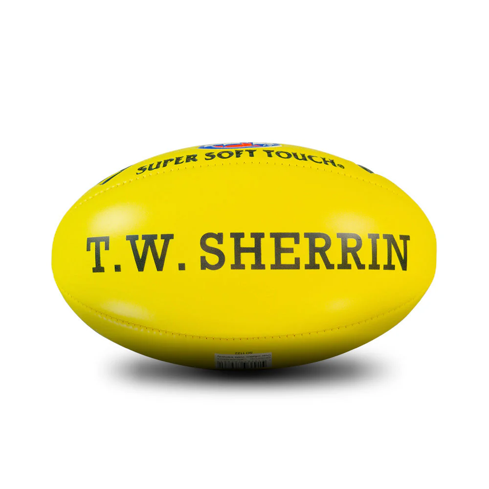 Sherrin Super Soft Touch Football - Yellow - Size 3 - Image 8