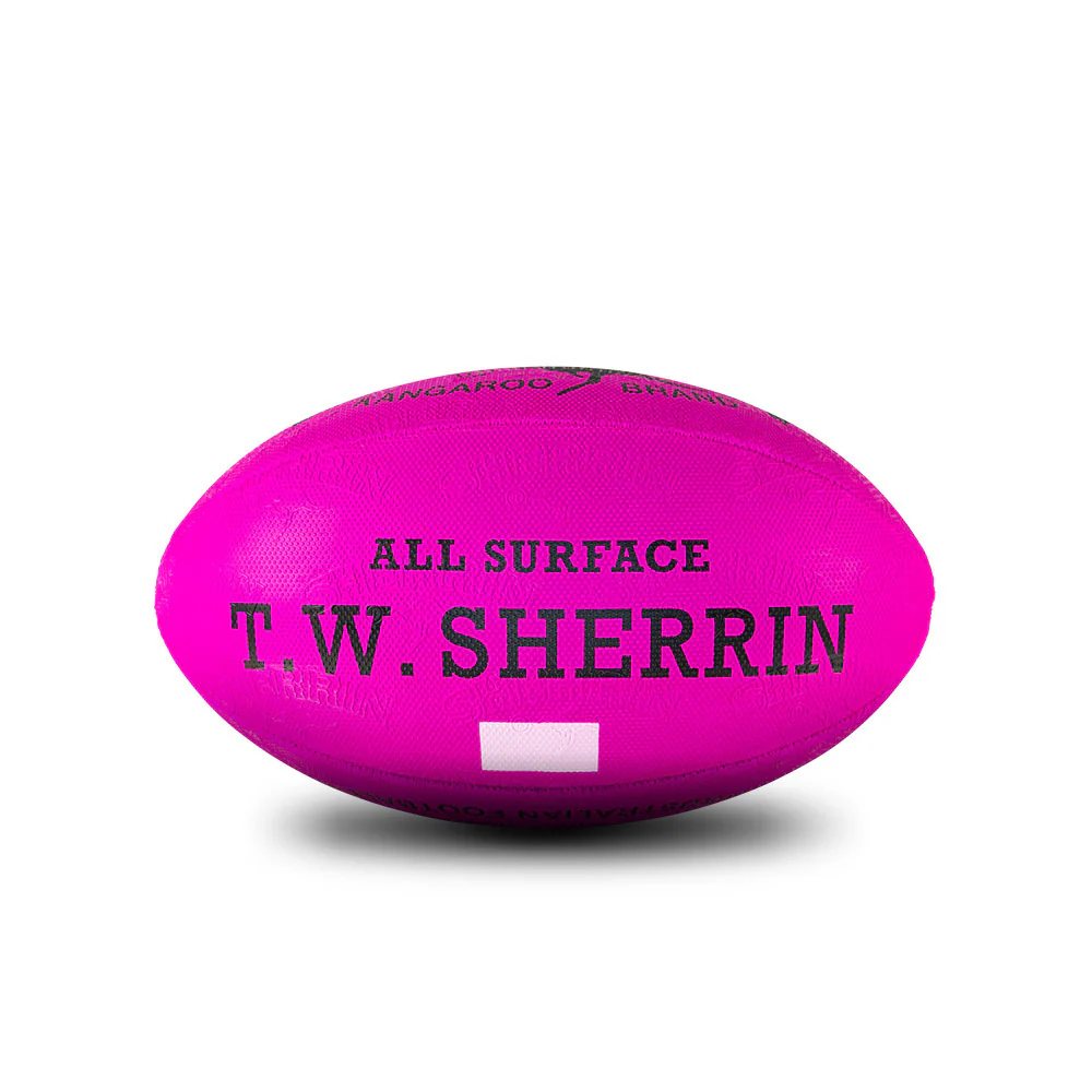 Sherrin Synthetic Pink Size 1 Football - Image 2
