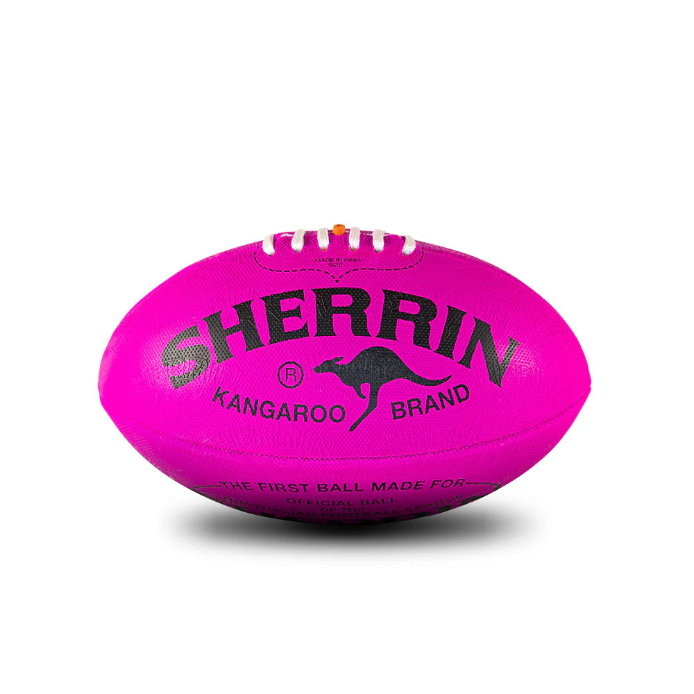 Sherrin Synthetic Pink Size 1 Football - Image 3