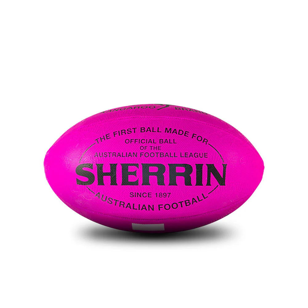 Sherrin Synthetic Pink Size 1 Football - Image 4