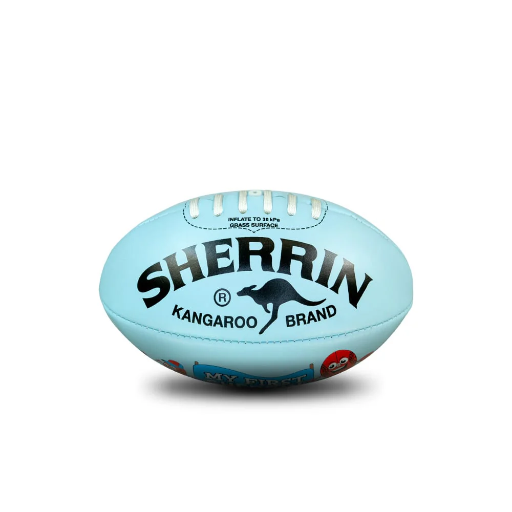Sherrin My First Soft Touch 20cm Mini Football - Blue