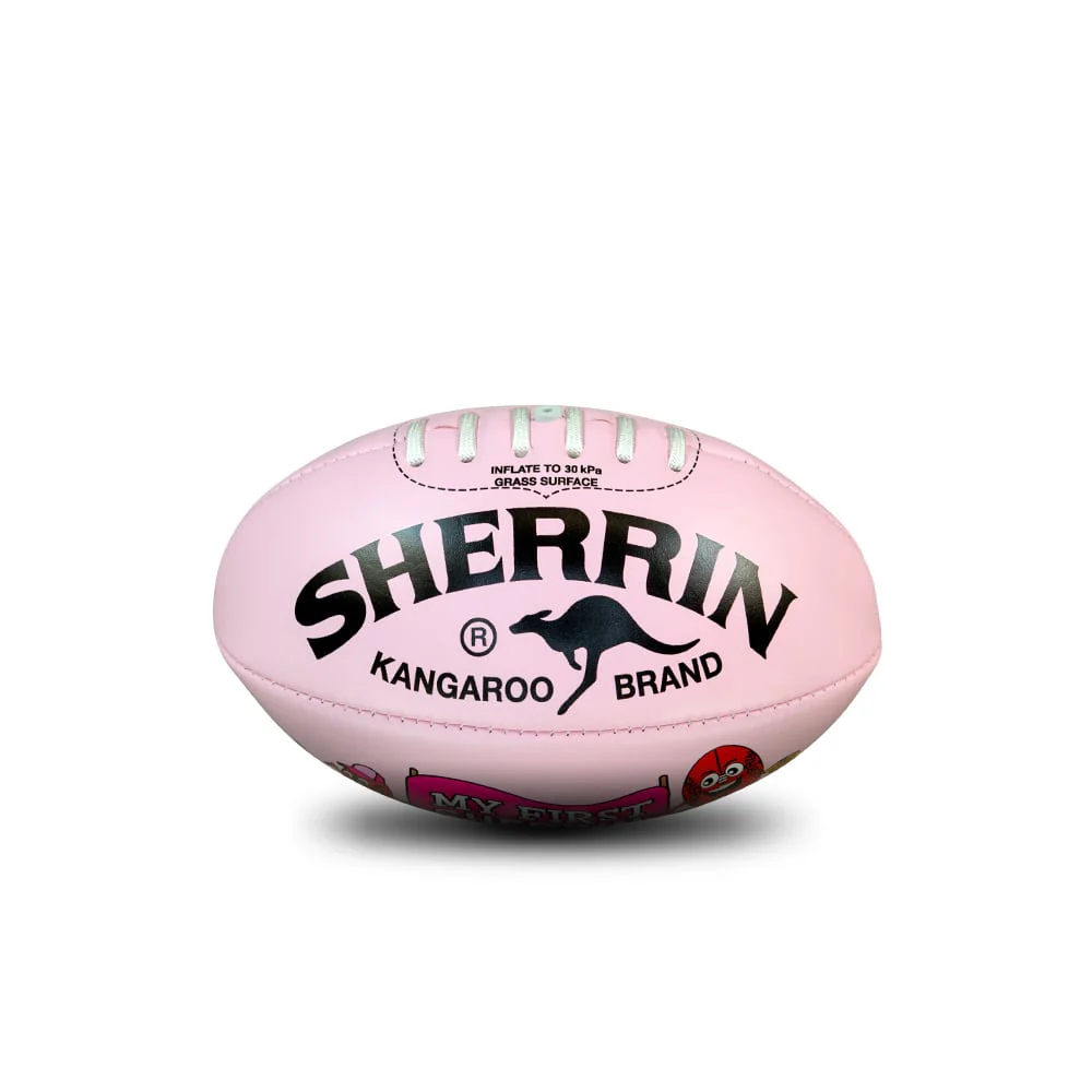 Sherrin My First Soft Touch 20cm Mini Football - Pink