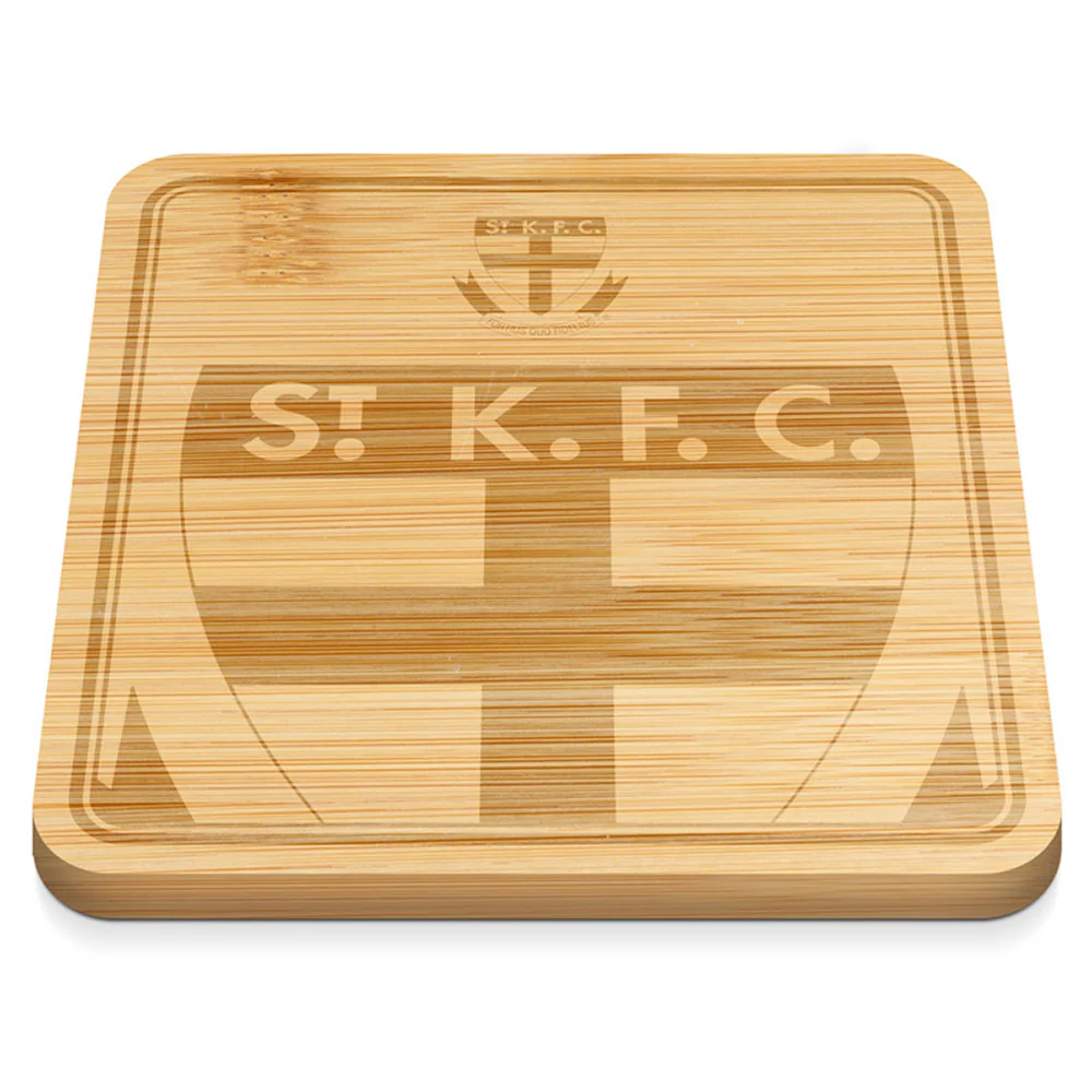St Kilda 35cm Square Bamboo Cheese Board - Image 2