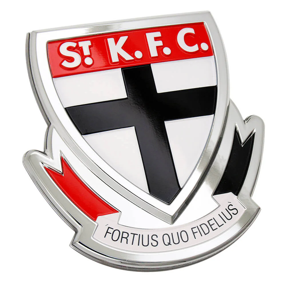 St Kilda 3d Chrome Emblem
