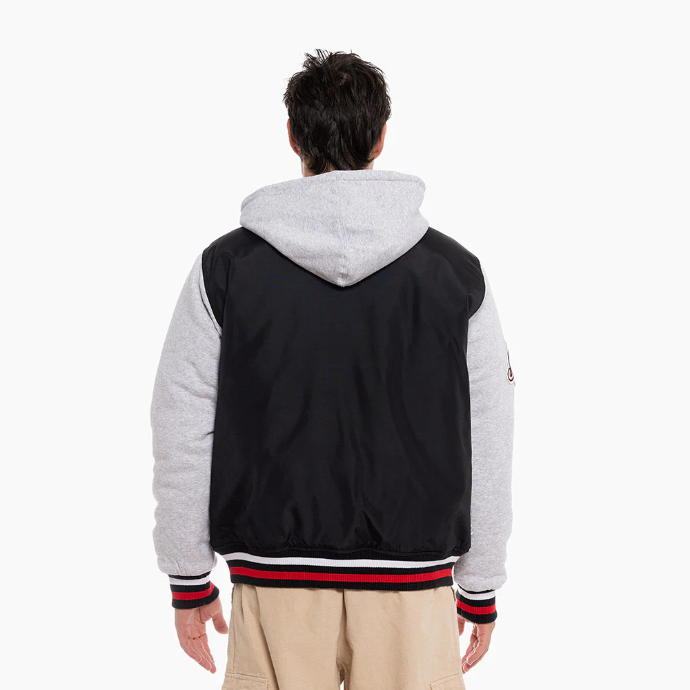 St Kilda Adult Patchwork Bomber Jacket - Image 2
