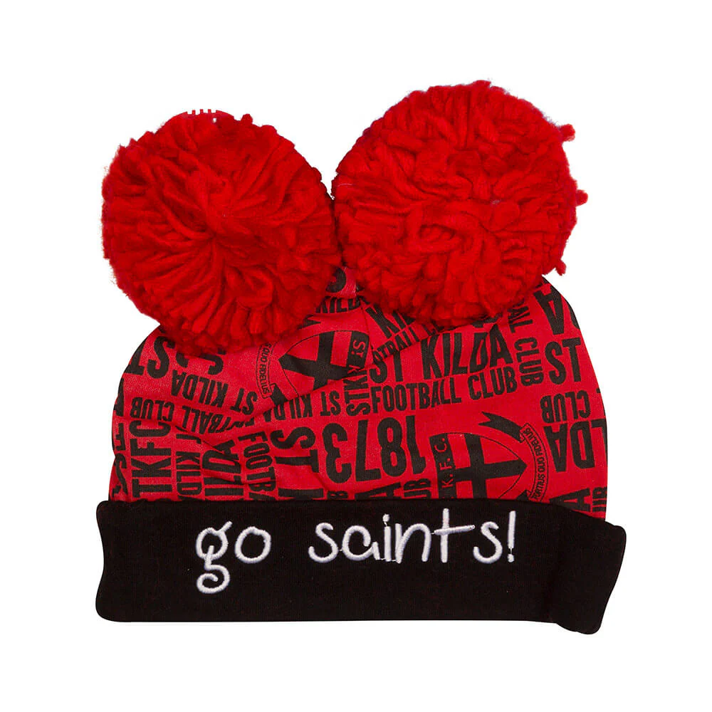 St Kilda Babies Beanie - Image 2