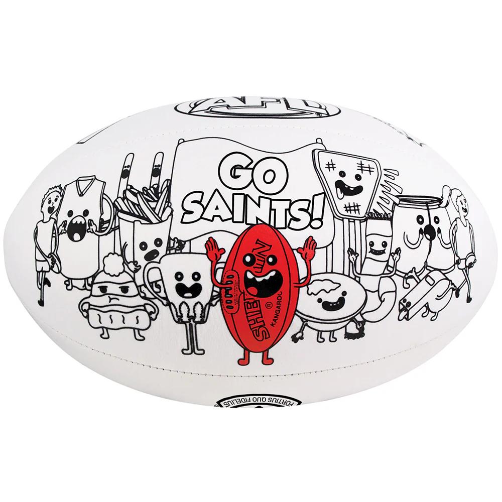 St Kilda Colour Me Football