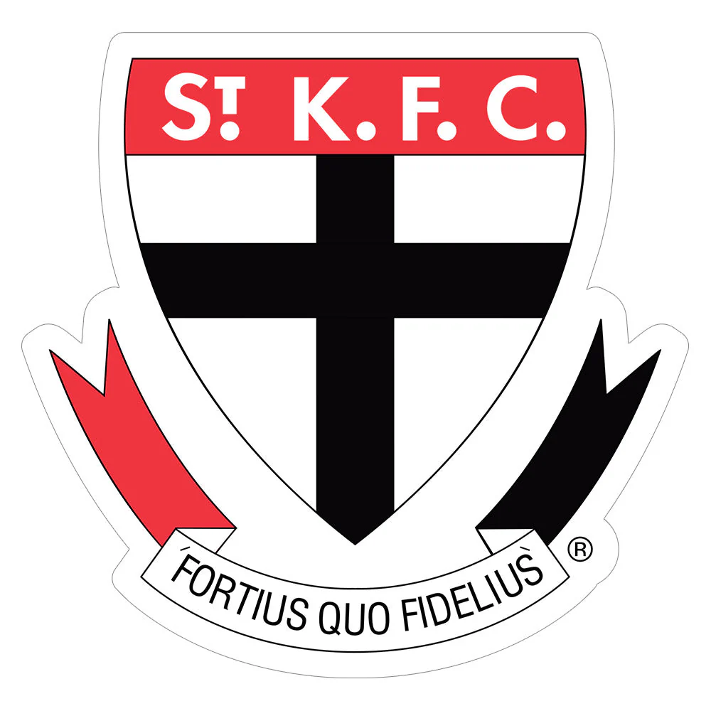 St Kilda Die Cut Logo Sticker - Image 2