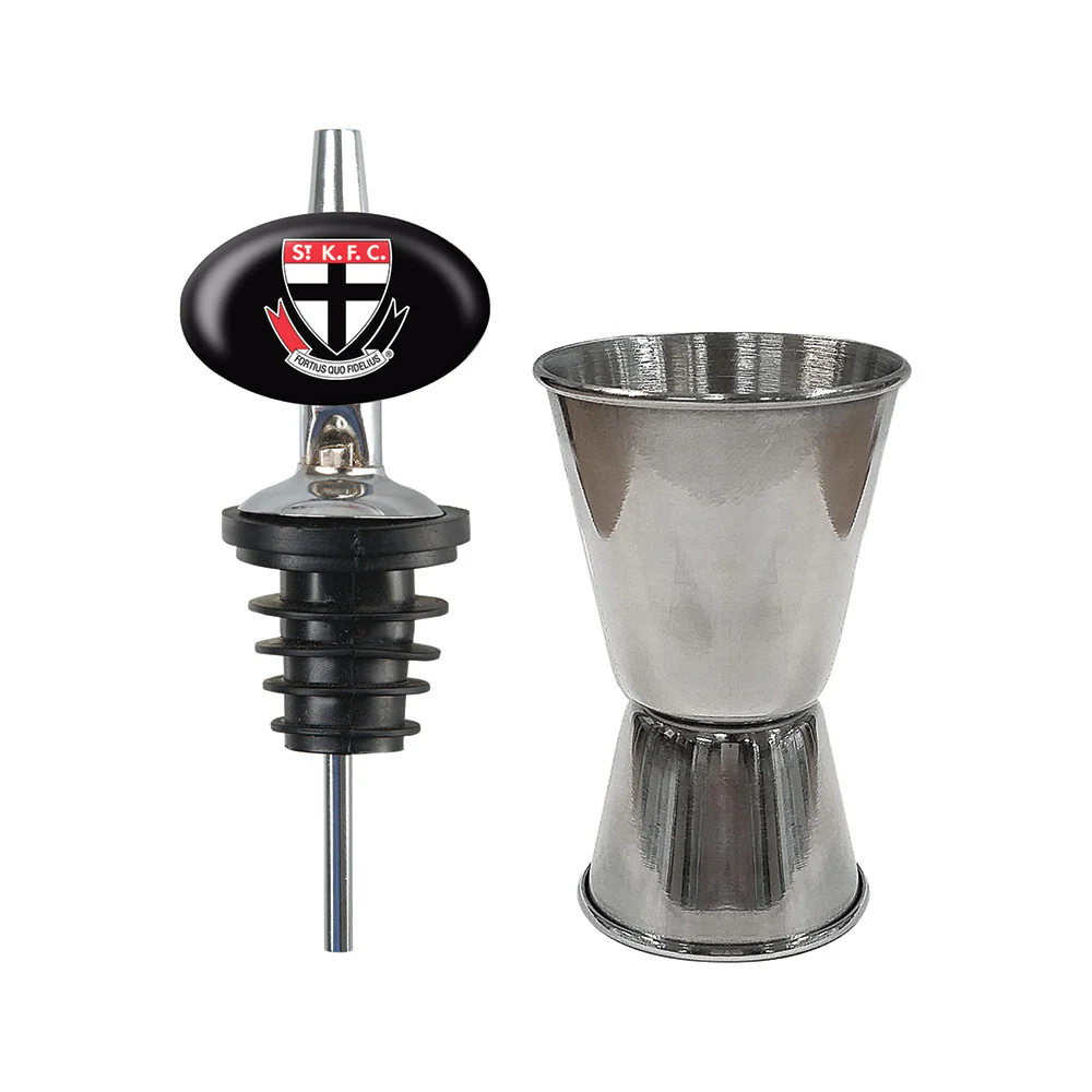 St Kilda Glasses, Jigger & Pourer - Image 2