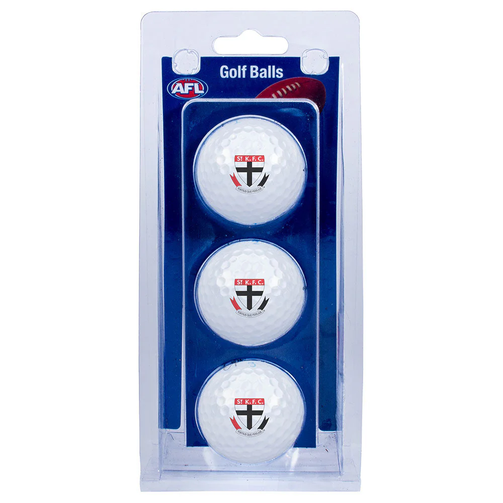 St Kilda Golf Balls - 3pk - Image 2