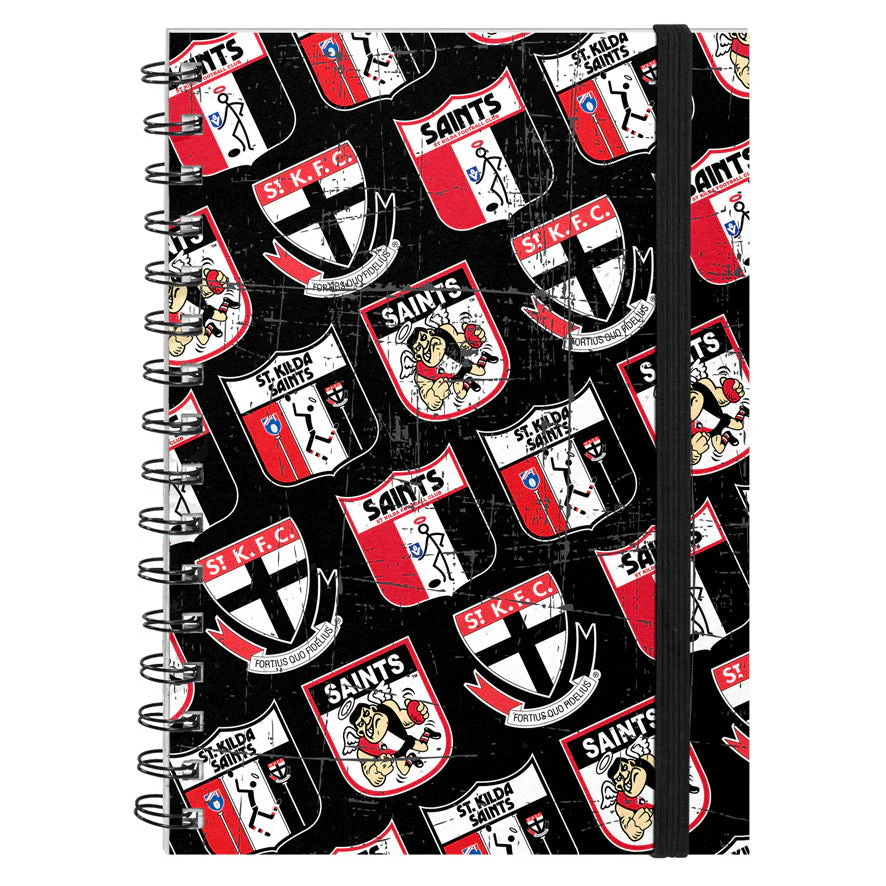 St Kilda Hard Cover Notebook