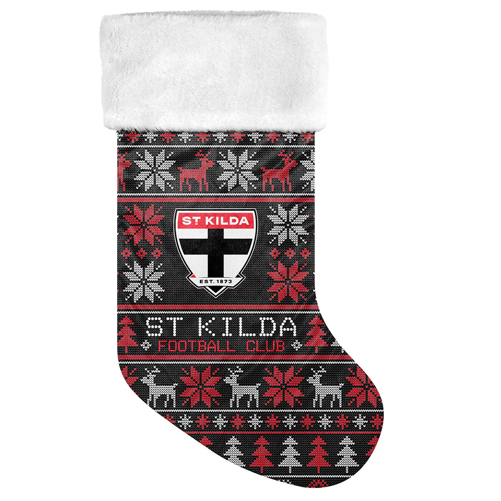 St Kilda Jumbo Xmas Stockings