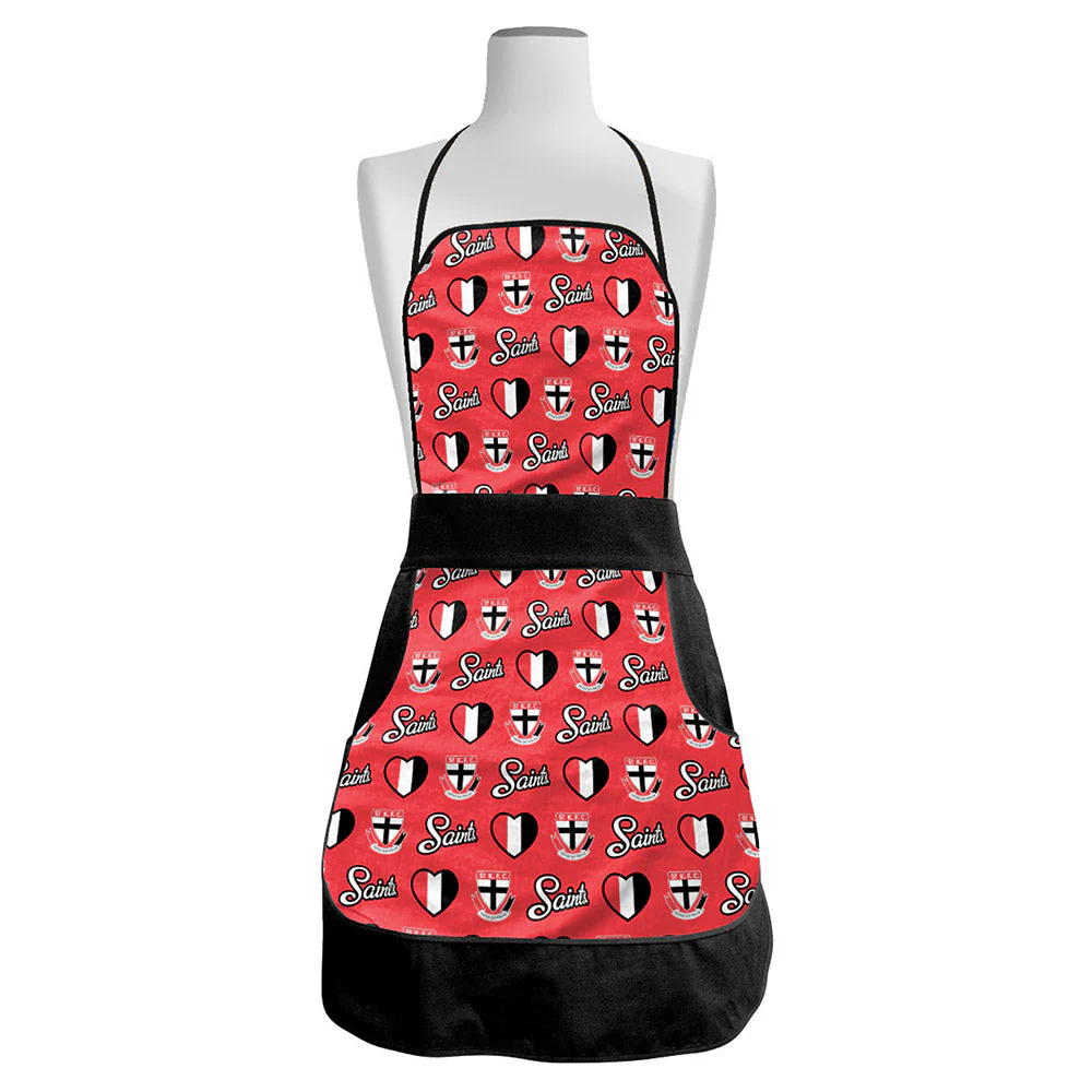 St Kilda Ladies Retro Apron - Image 2