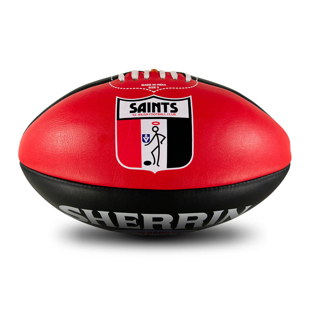 St Kilda Leather Football - Size 5 - Image 8