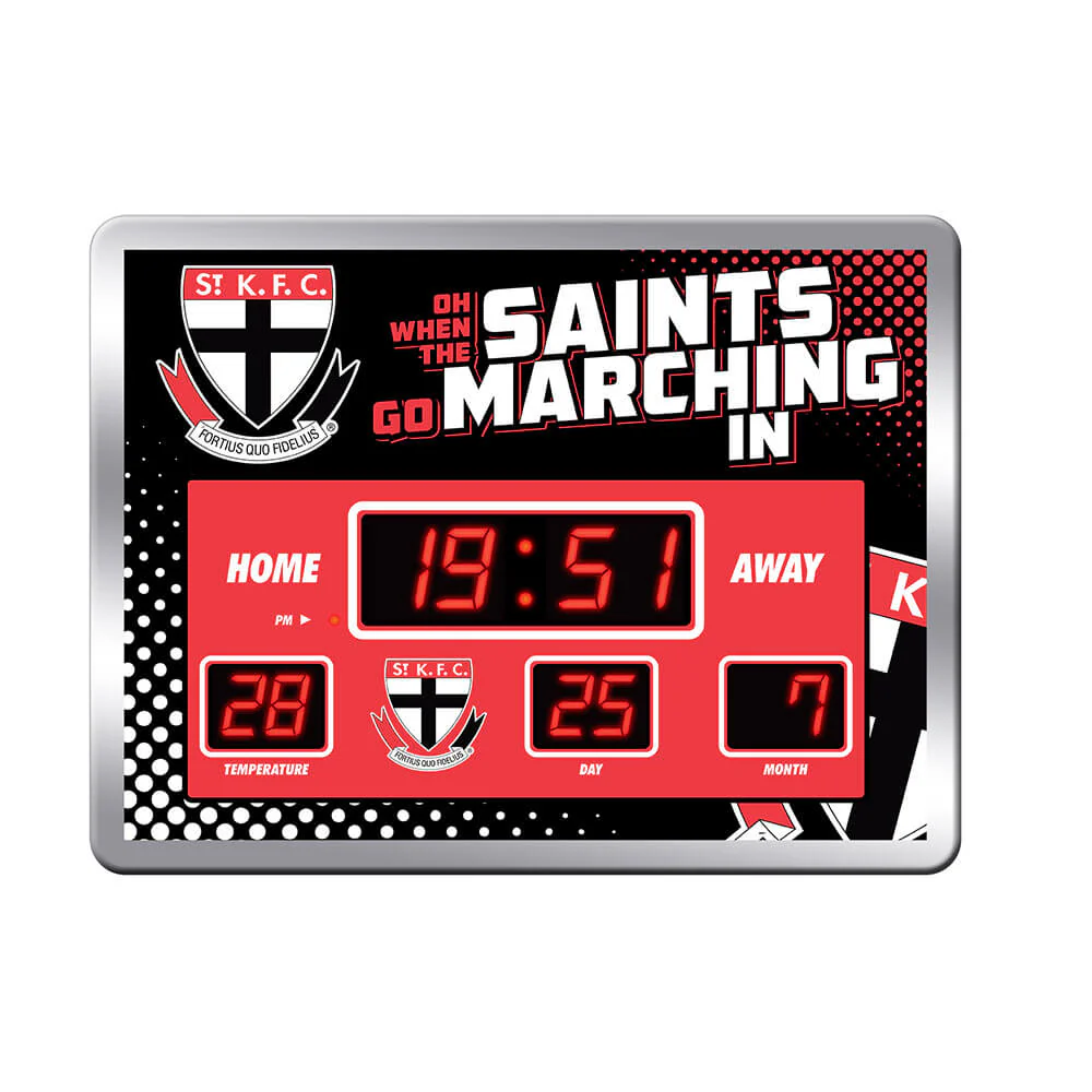 St Kilda Led Scoreboard Clock - Image 2