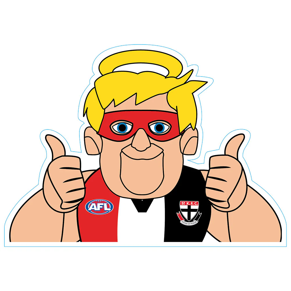 St Kilda Mascot Car Decal