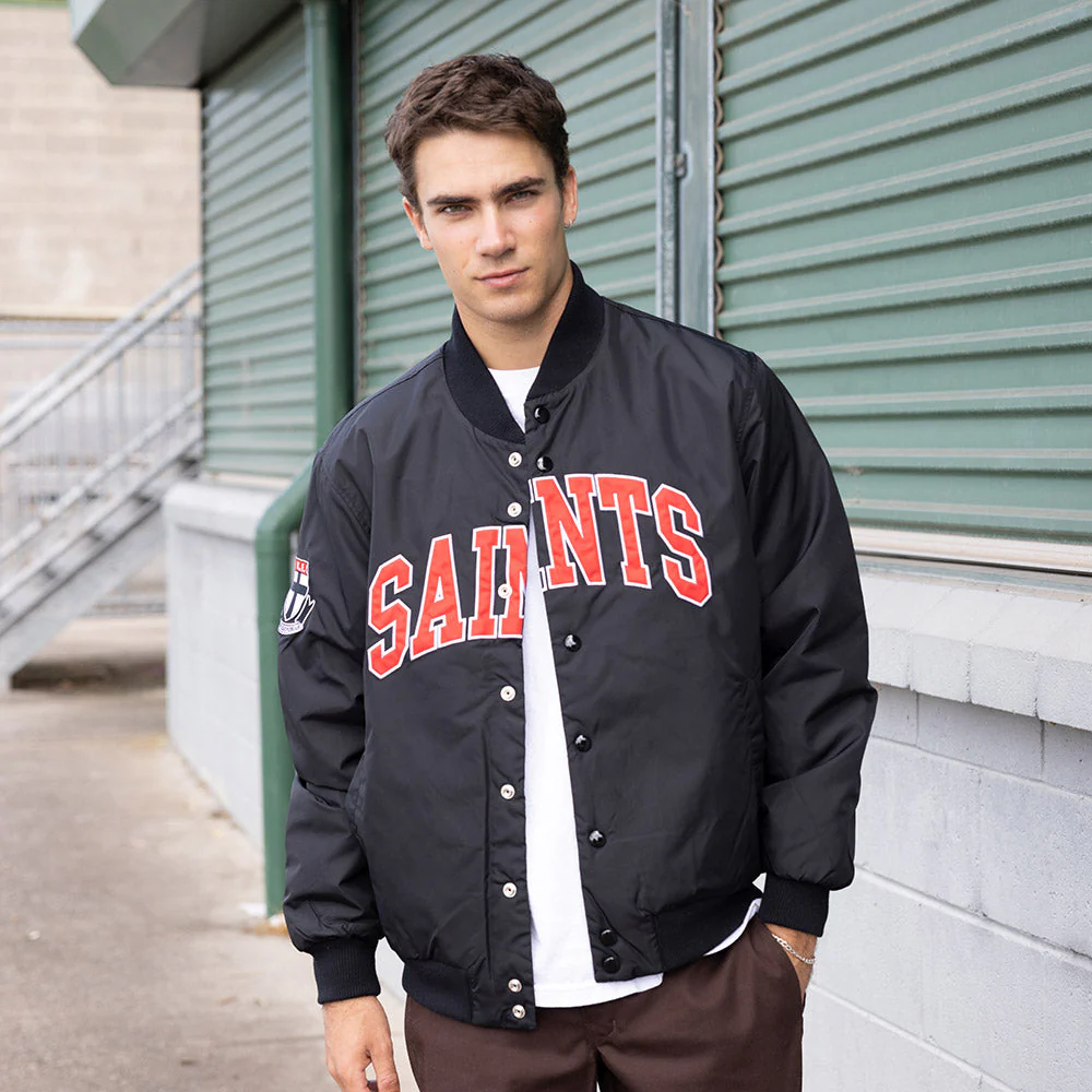 St Kilda Mens Bomber Jacket - Image 7