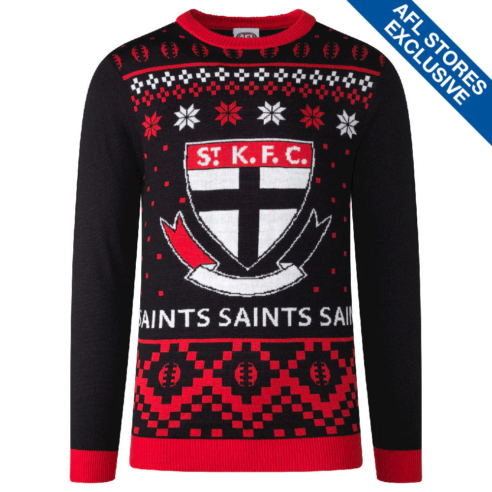 St Kilda Mens Ugly Christmas Sweater - Image 3