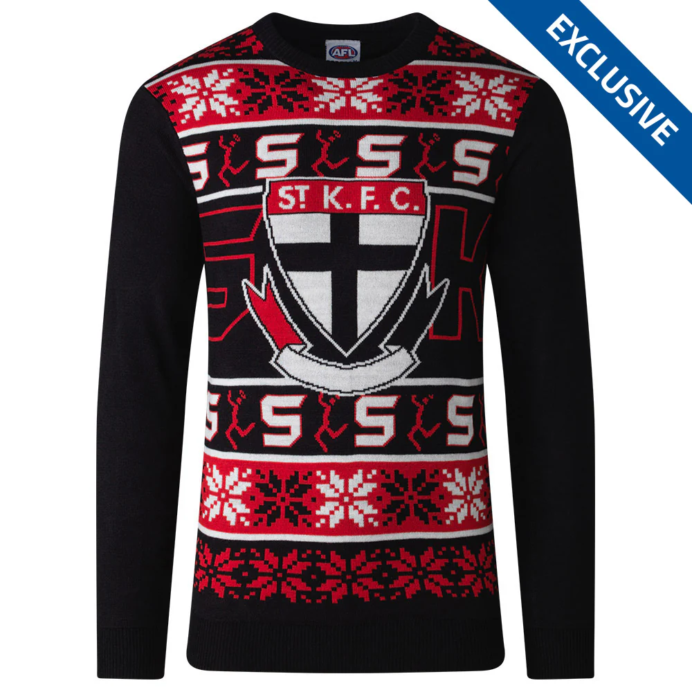 St Kilda Mens Ugly Christmas Sweater