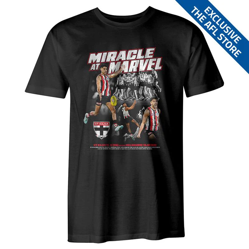 St Kilda Miracle At Marvel Tee