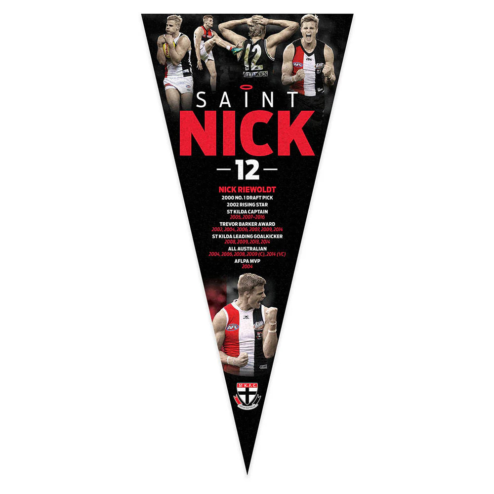 St Kilda Nick Riewoldt Retire Pennant - Image 2
