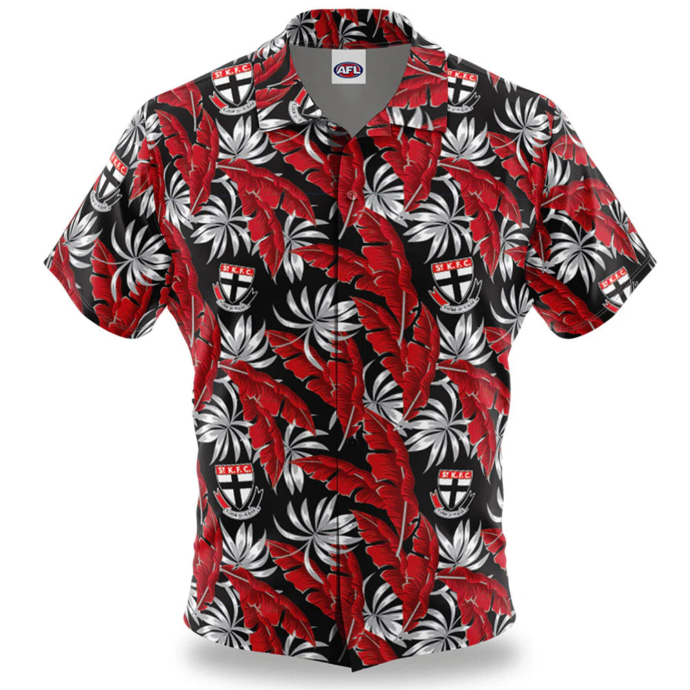 St Kilda Paradise Hawaiian Shirt - Image 3