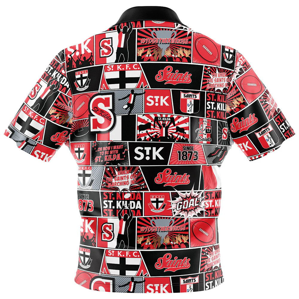 St Kilda Pop Art Shirt - Image 2