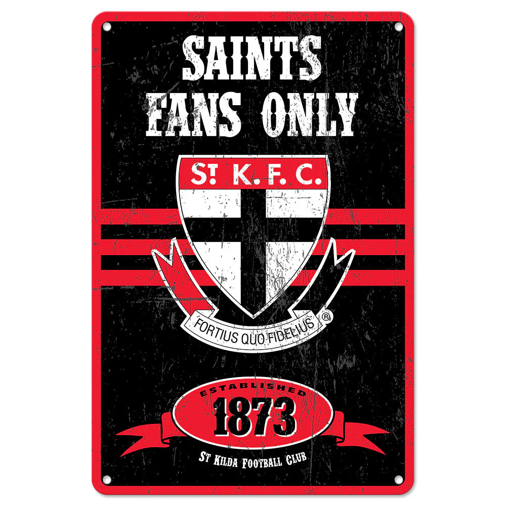 St Kilda Retro Metal Sign - Image 2