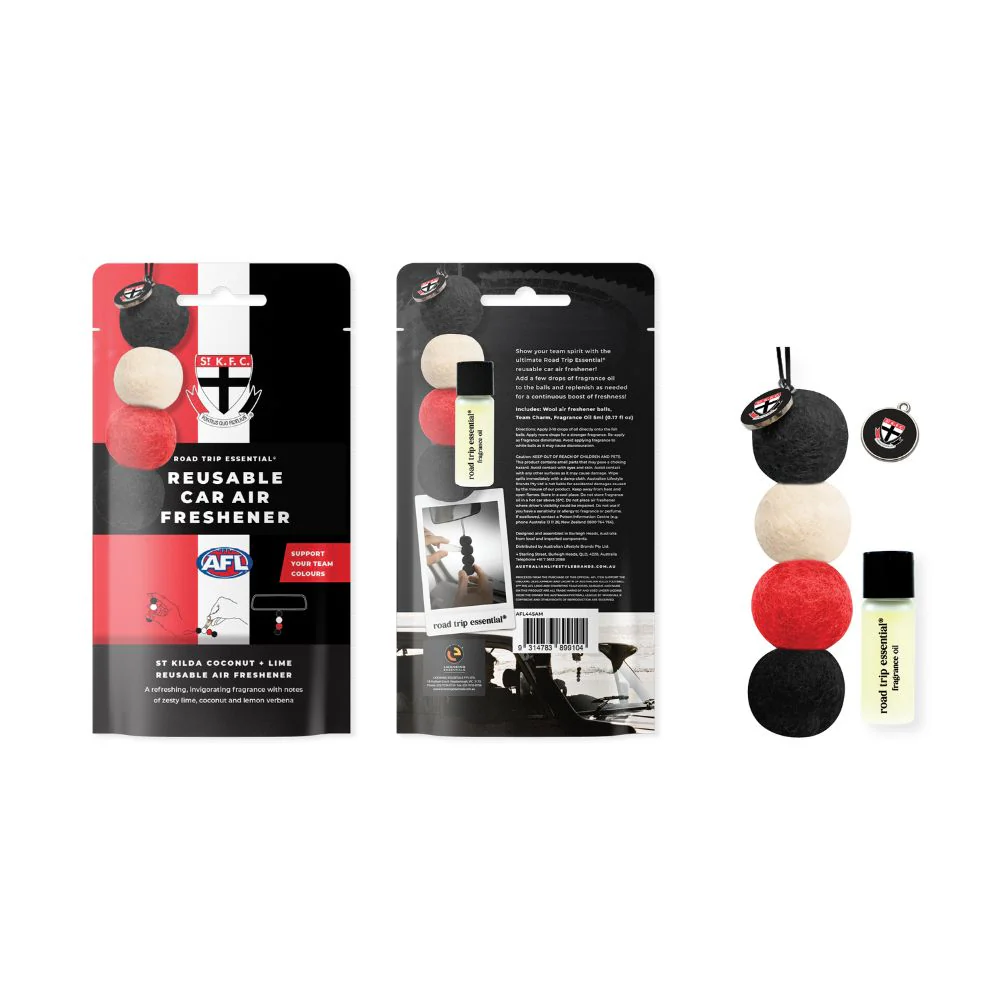 St Kilda Road Trip Essentials Reusable Air Freshener