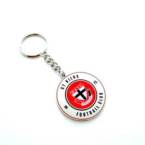St Kilda Round Logo Keyring - Image 2