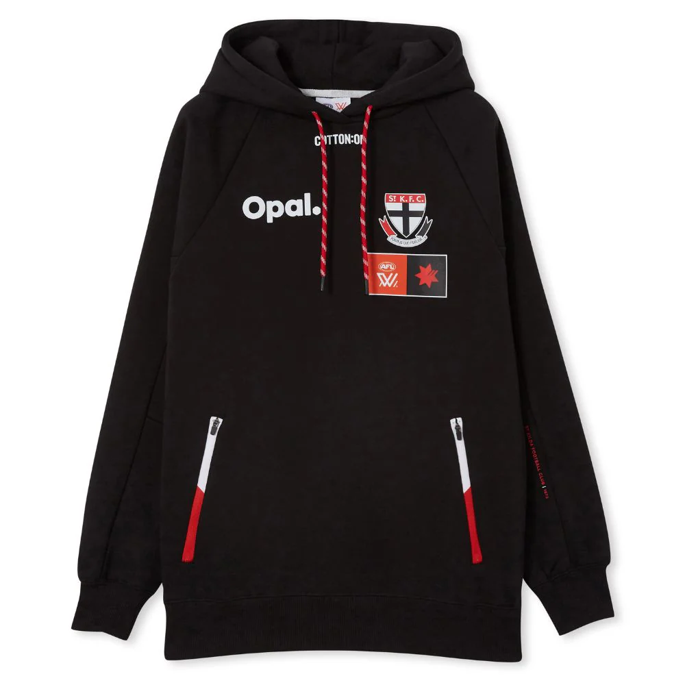 St Kilda Season 9 AFLW Authentic Adult Hoodie