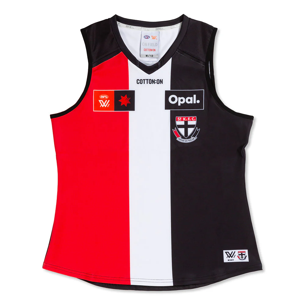 St Kilda Season 9 AFLW Authentic Home Guernsey