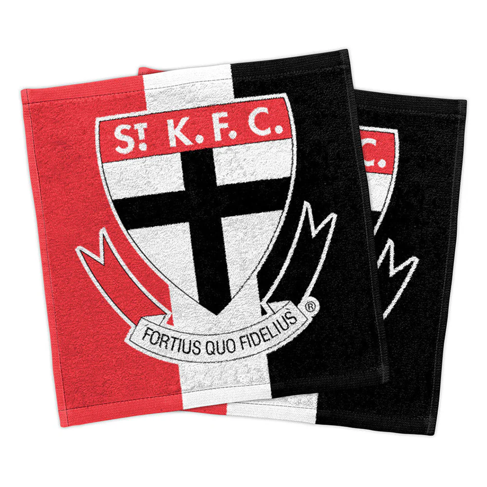 St Kilda Set Of 2 Face Washers - Image 2