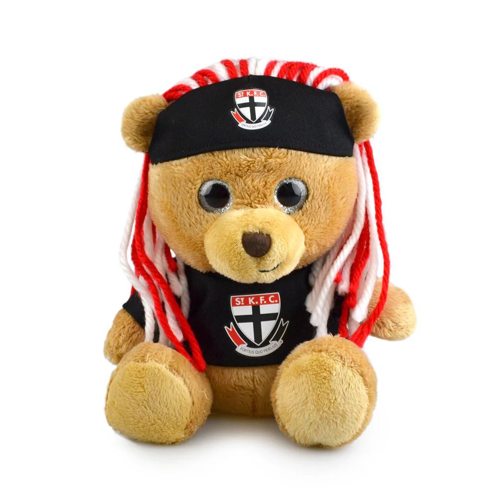 St Kilda Sparkle Fanatic Bear - Image 2