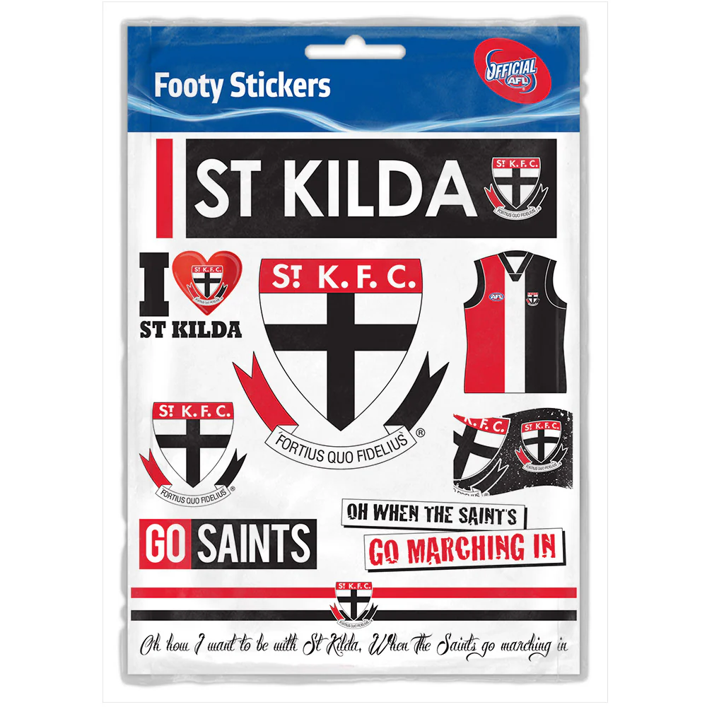 St Kilda Sticker Sheet
