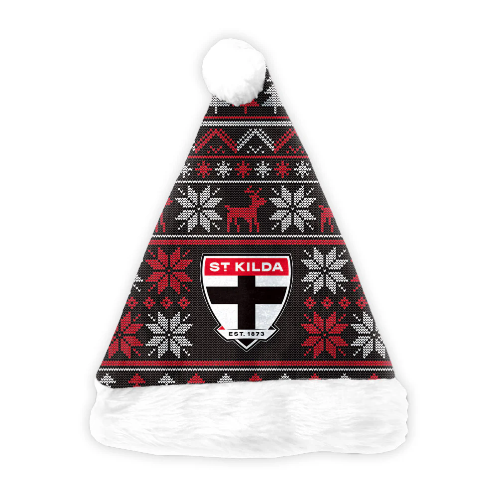 St Kilda Christmas Santa Hat