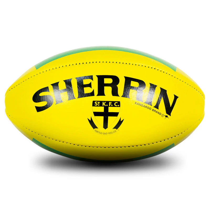 St Kilda Yellow Official Game Ball - Image 8