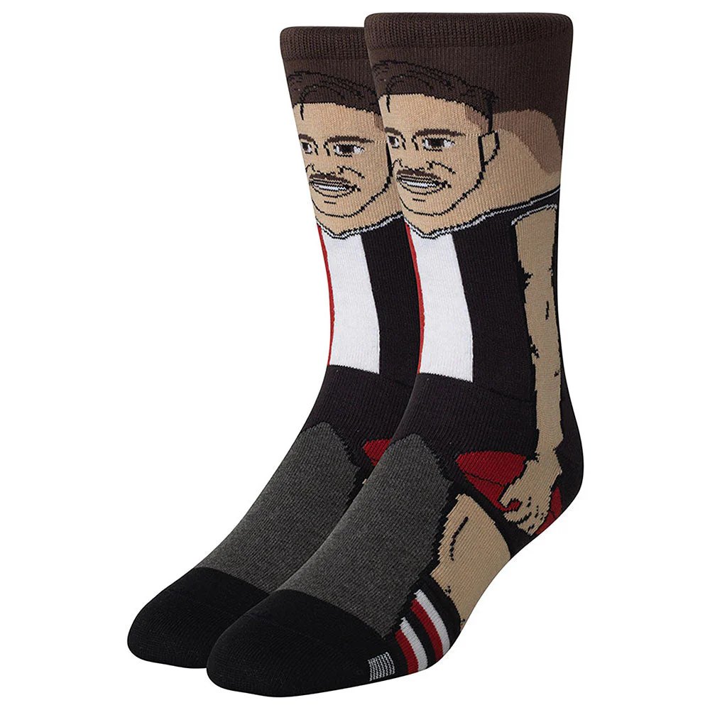 St Kilda's Jade Gresham Mens Nerd Socks - Image 2