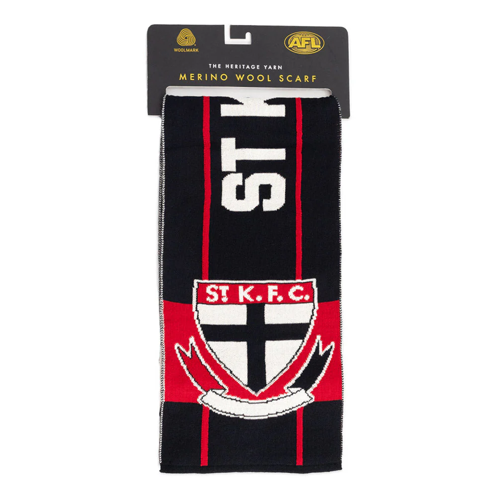 St Kilda 2024 Merino Wool Scarf
