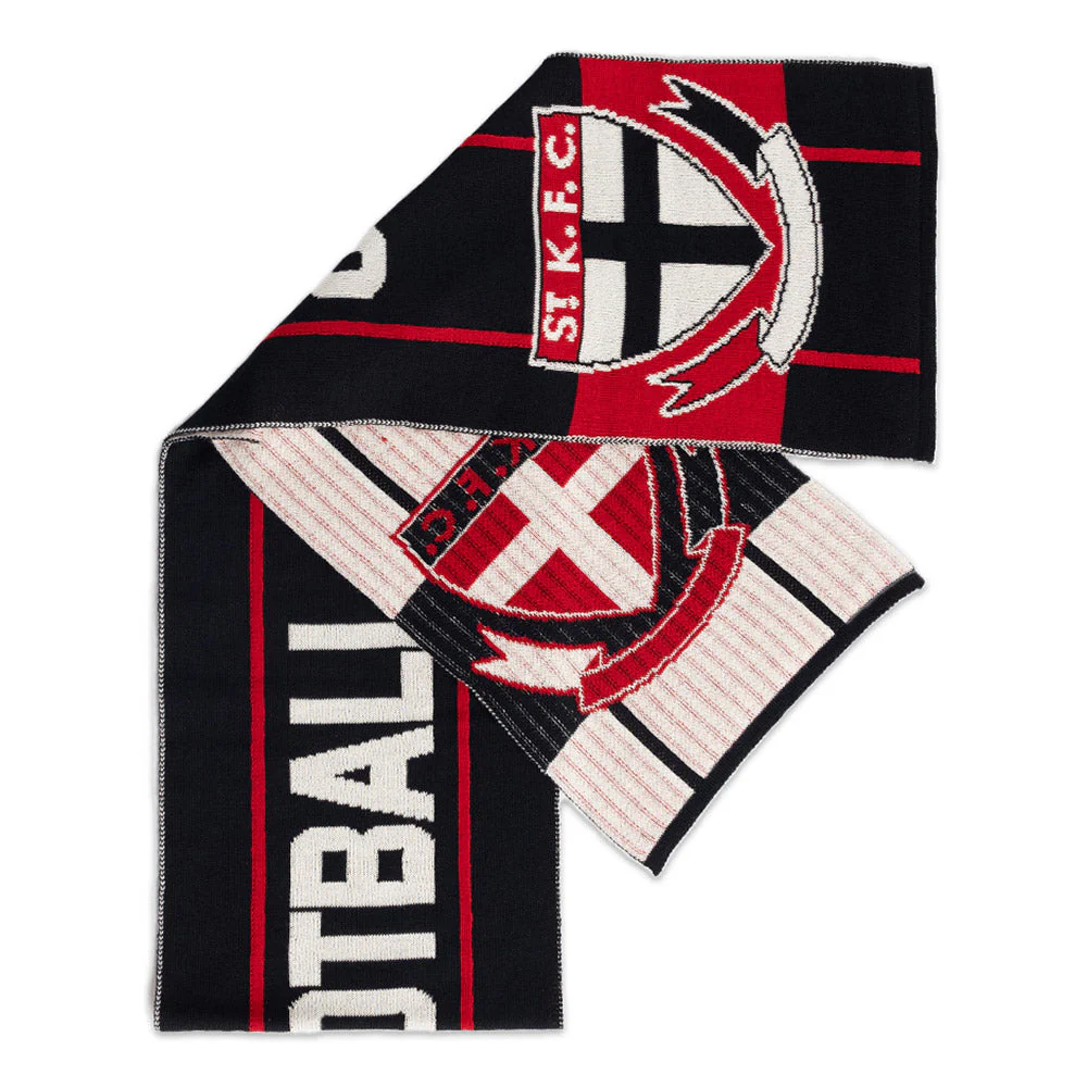St Kilda 2024 Merino Wool Scarf - Image 3
