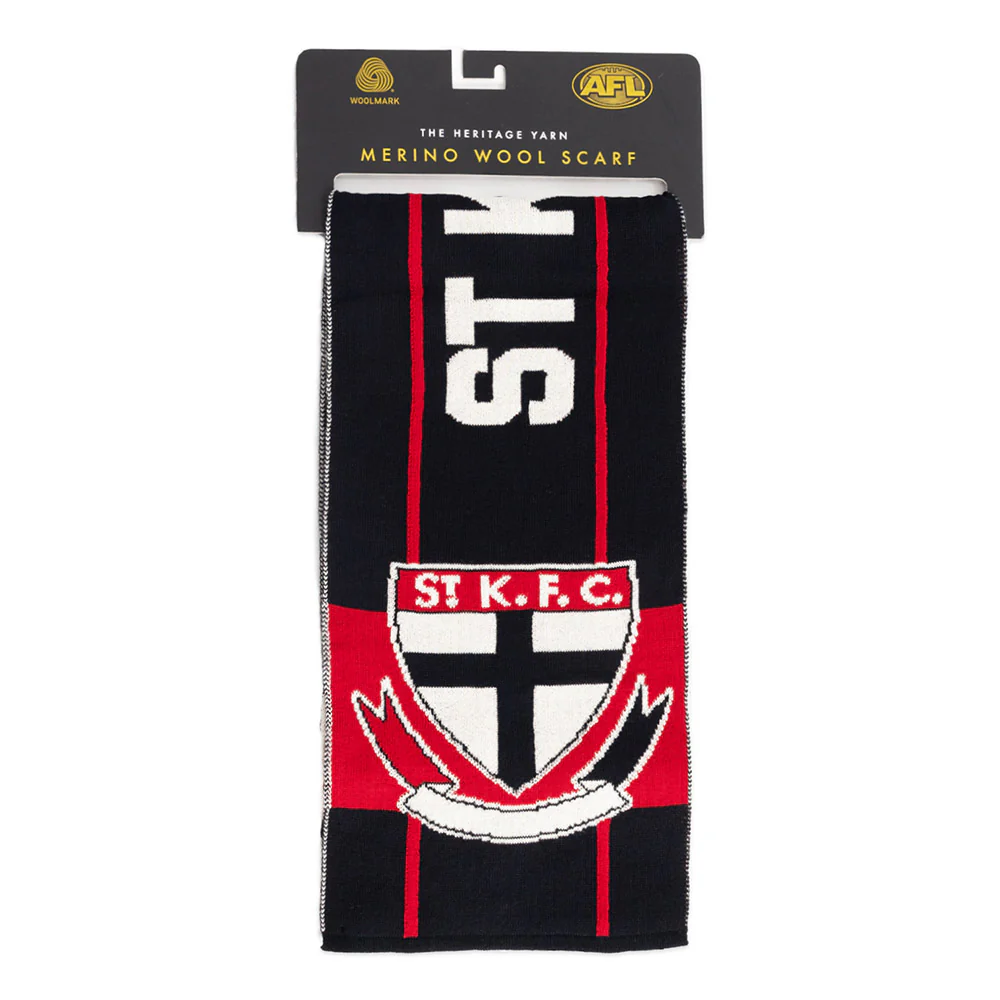 St Kilda 2024 Merino Wool Scarf - Image 6