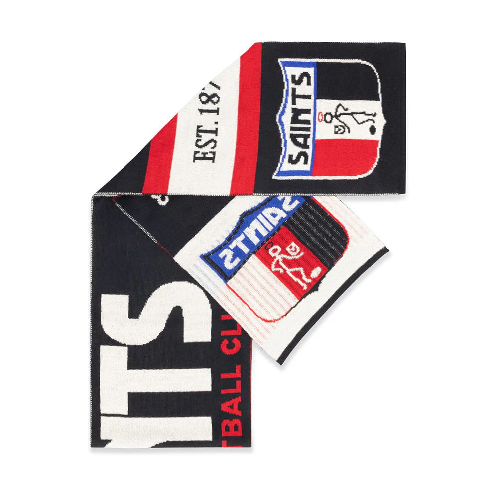 St Kilda Throwback Merino Wool Scarf - Image 2