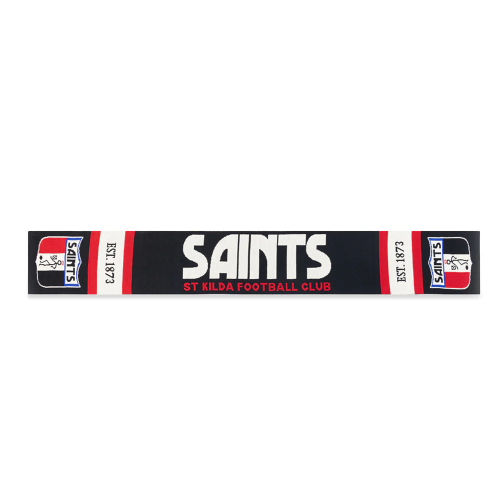 St Kilda Throwback Merino Wool Scarf - Image 3