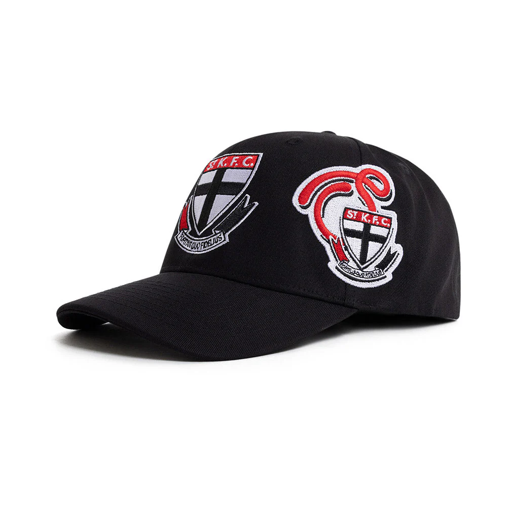 St Kilda Adult Patchwork Cap - Image 2