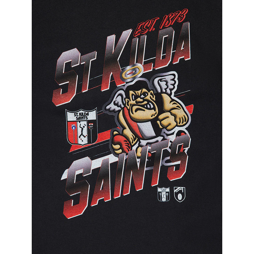 St Kilda Mitchell & Ness Mascot Character Youth Tee - Image 3