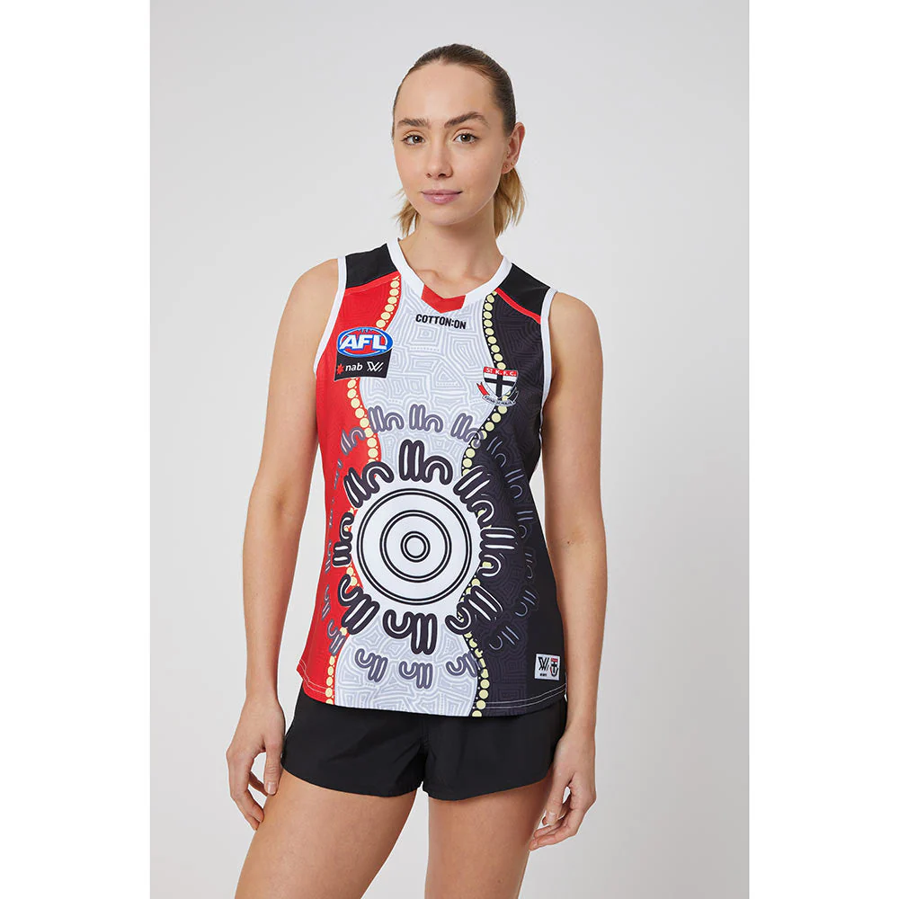 St Kilda AFLW Season 7 Womens Indigenous Guernsey - Image 8