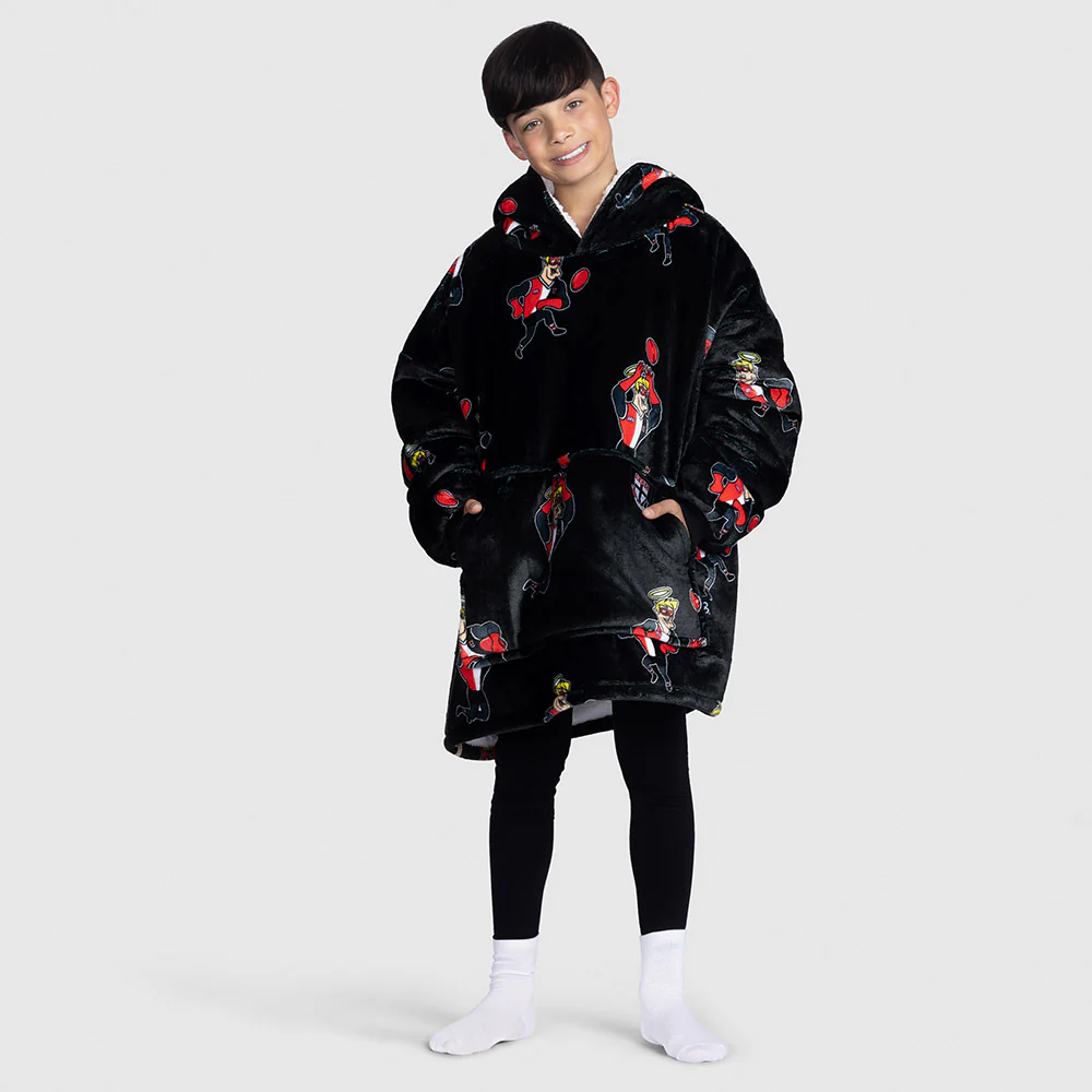 St Kilda 2024 Kids Original Oodie - Image 2