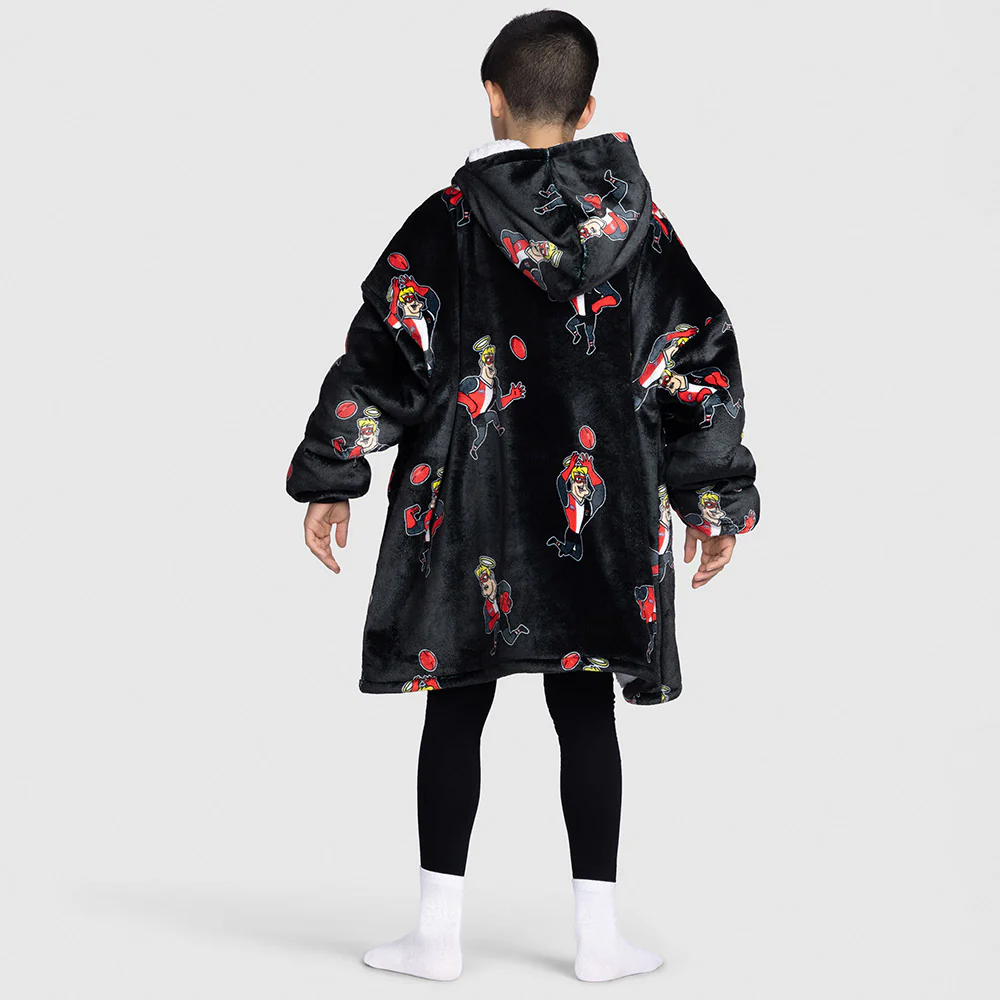 St Kilda 2024 Kids Original Oodie - Image 6