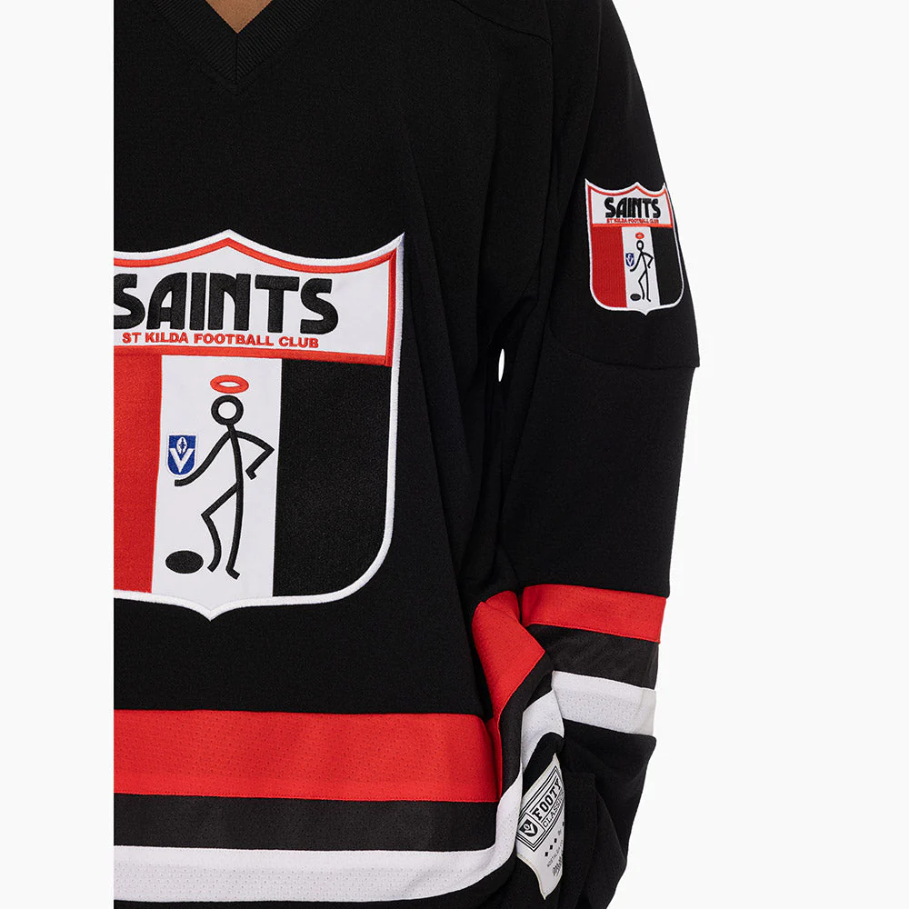 St Kilda Mitchell & Ness Evade Hockey Jersey - Image 3