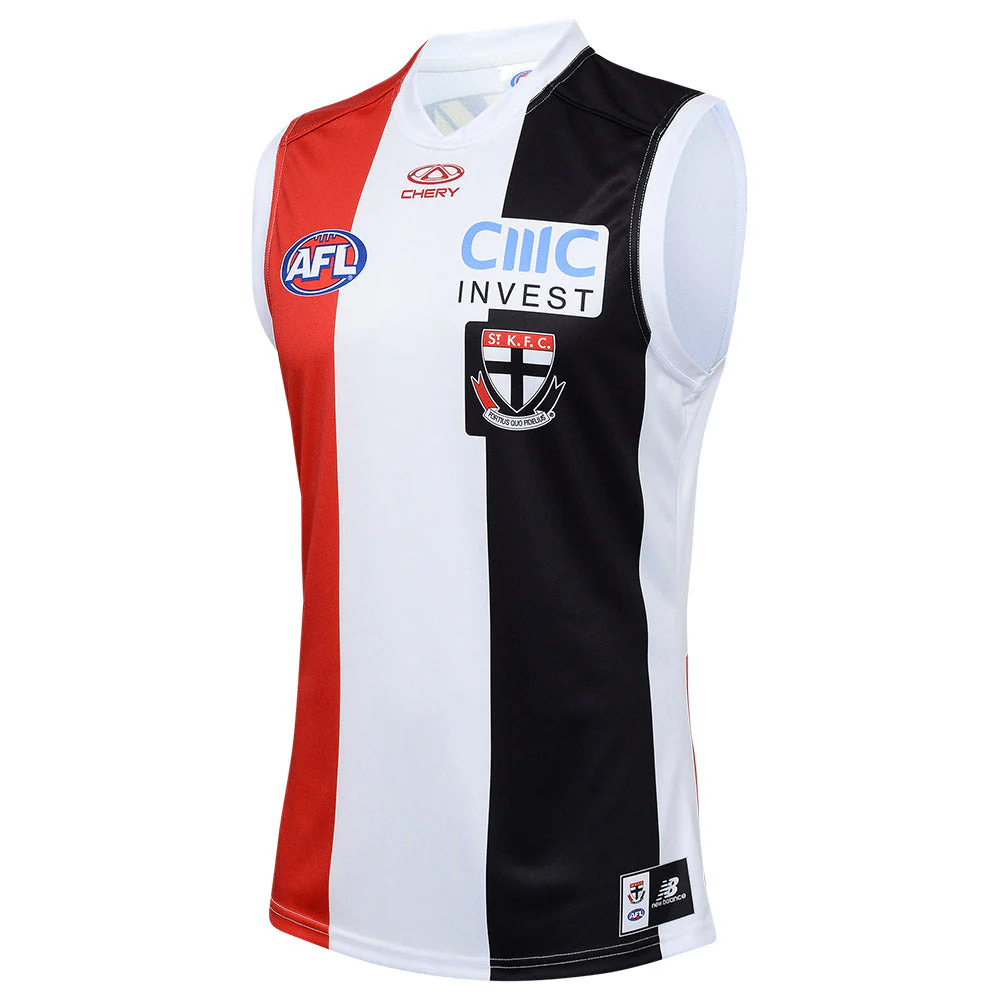 St Kilda 2024 Authentic Mens Clash Guernsey - Image 4